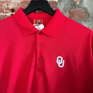 Oklahoma Sooners OU Men's Polo Shirt XXL 24x32 NWT